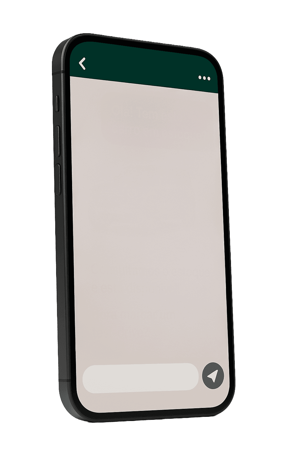 Celular inclinado